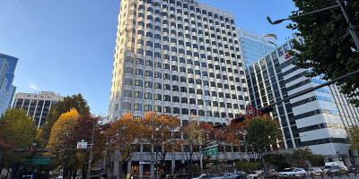 [종로 유리창청소] 공공기관 고층 빌딩 외벽 유리창 청소